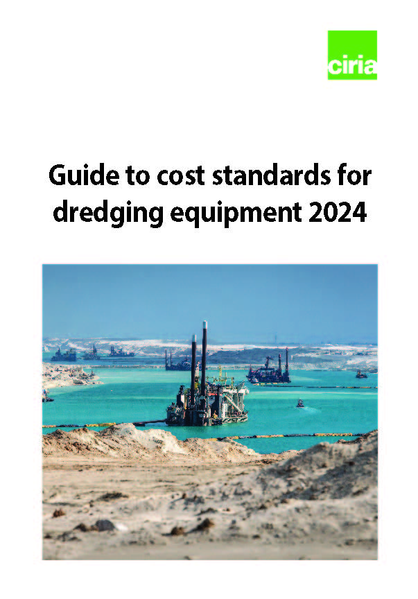 Cost standards for dredging equipment 2024